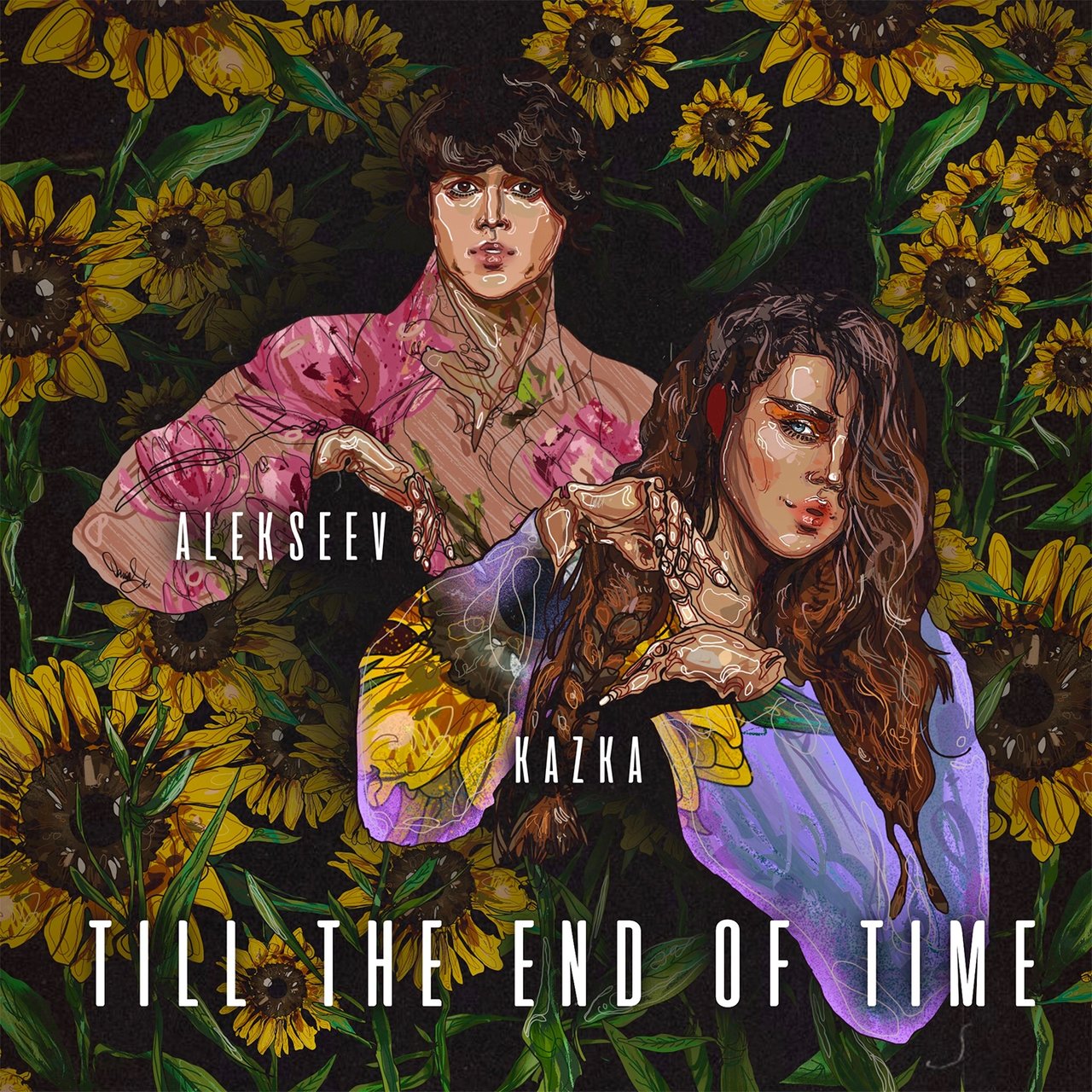 KAZKA & ALESKEEV — Till the End of Time cover artwork