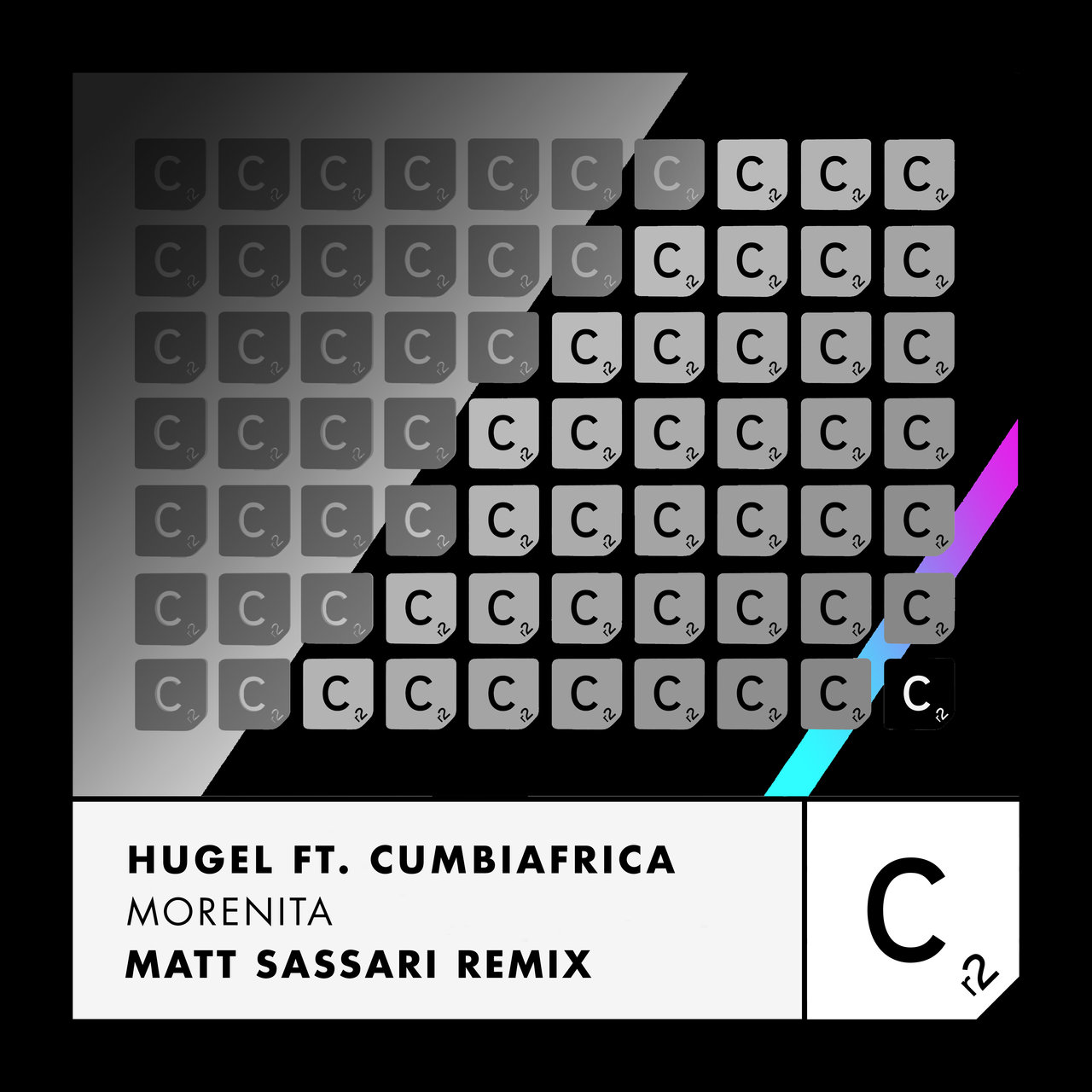 HUGEL ft. featuring Cumbiafrica Morenita (Matt Sassari Remix) cover artwork