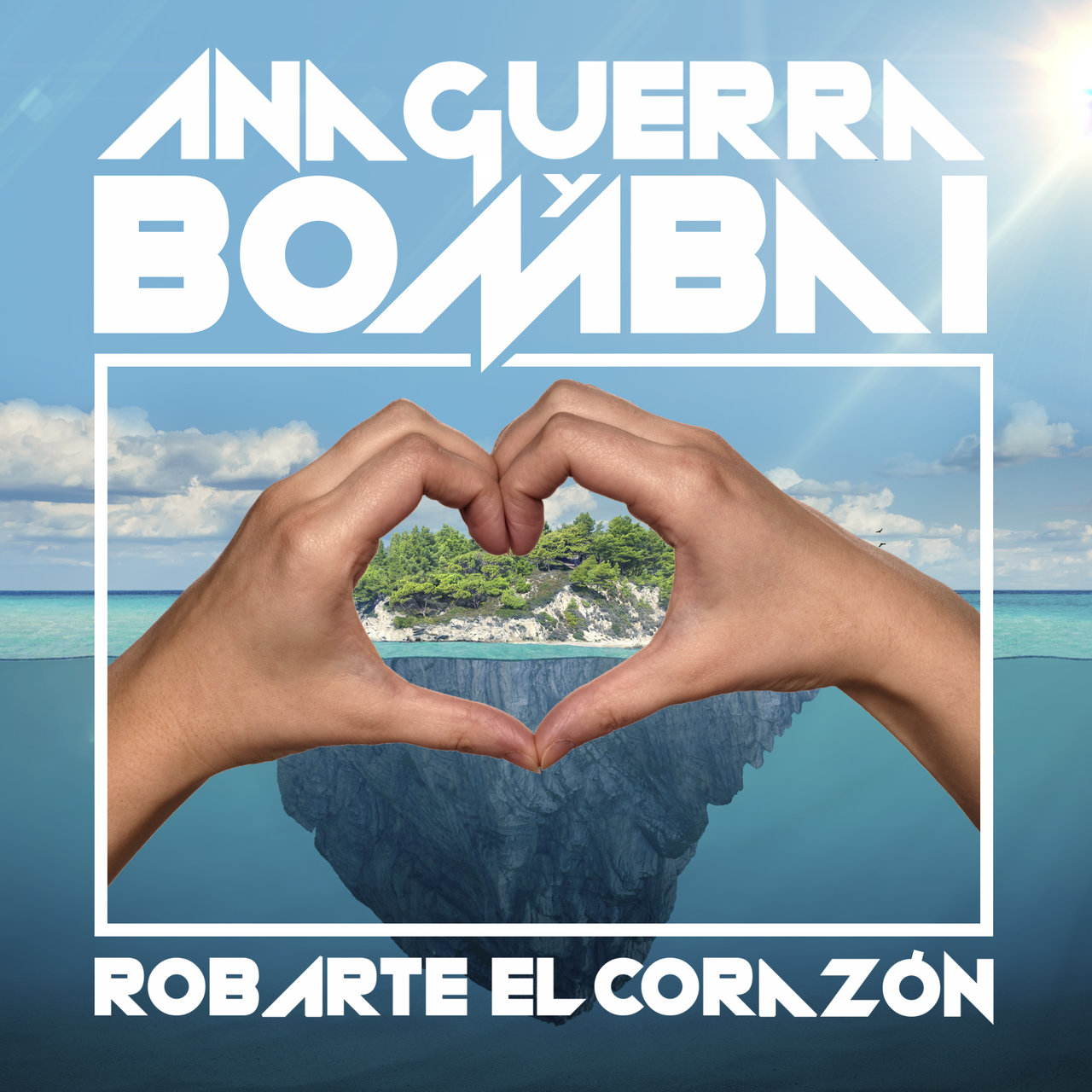 Bombai featuring Ana Guerra — Robarte el Corazón cover artwork