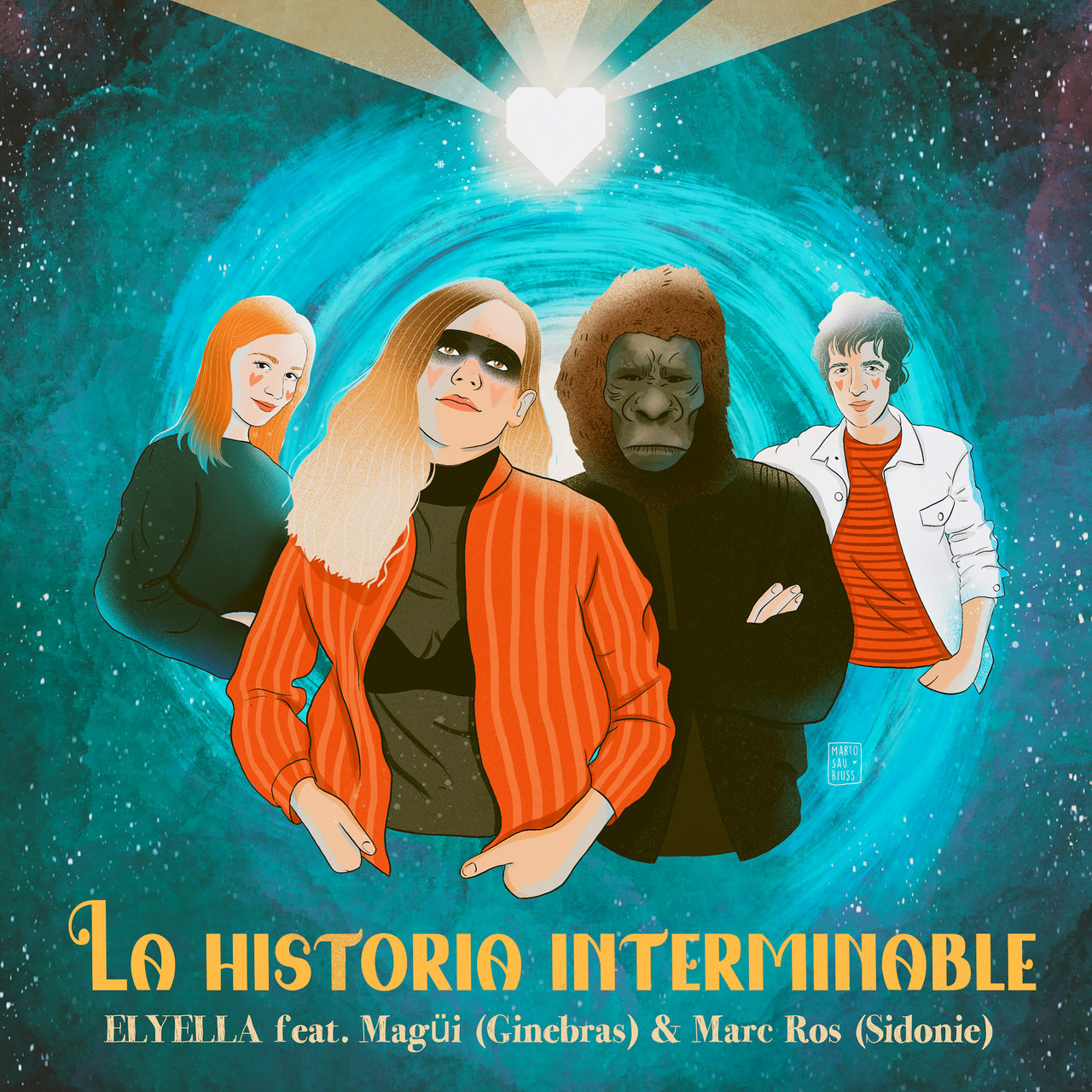 ELYELLA featuring Magüi & Marc Ros — La Historia Interminable cover artwork