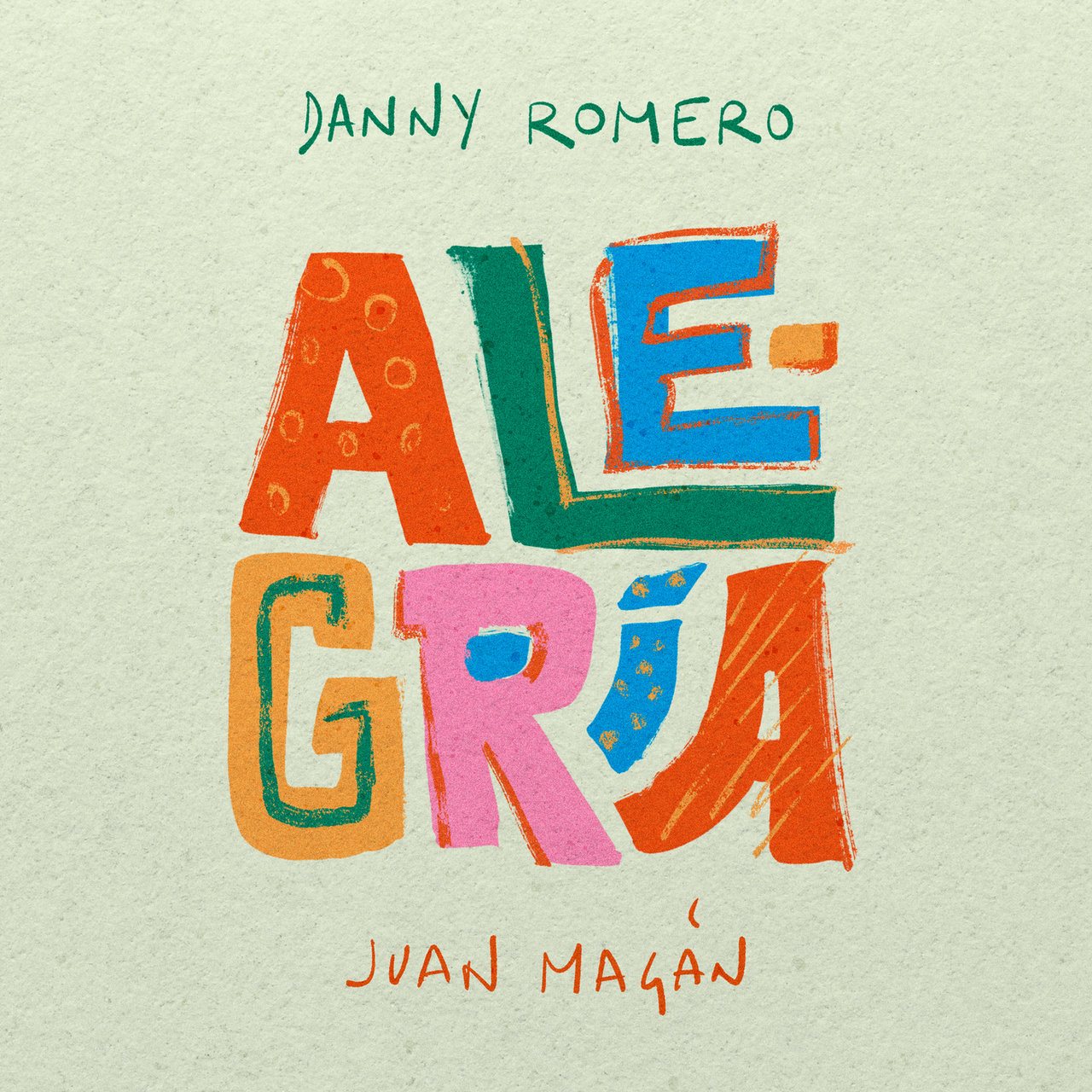 Danny Romero & Juan Magán — Alegría cover artwork