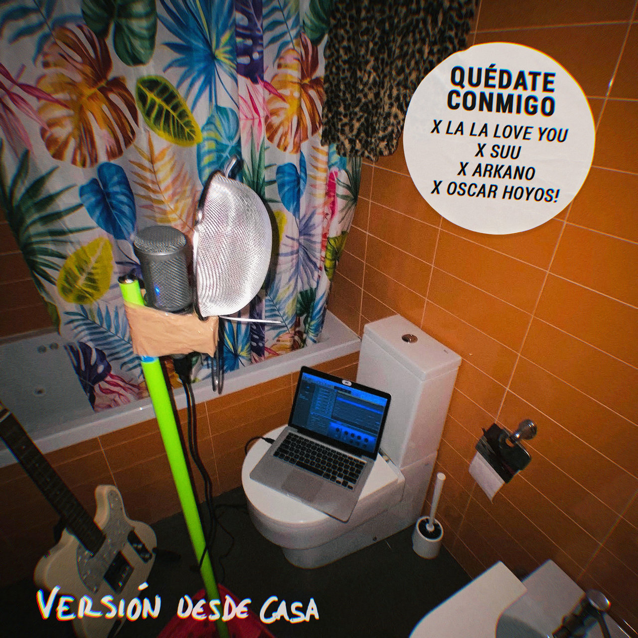 La La Love You featuring Arkano, Suu, & Oscar Hoyos! — Quédate Conmigo cover artwork