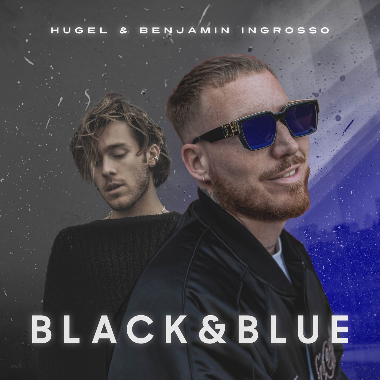 HUGEL & Benjamin Ingrosso — Black &amp; Blue cover artwork