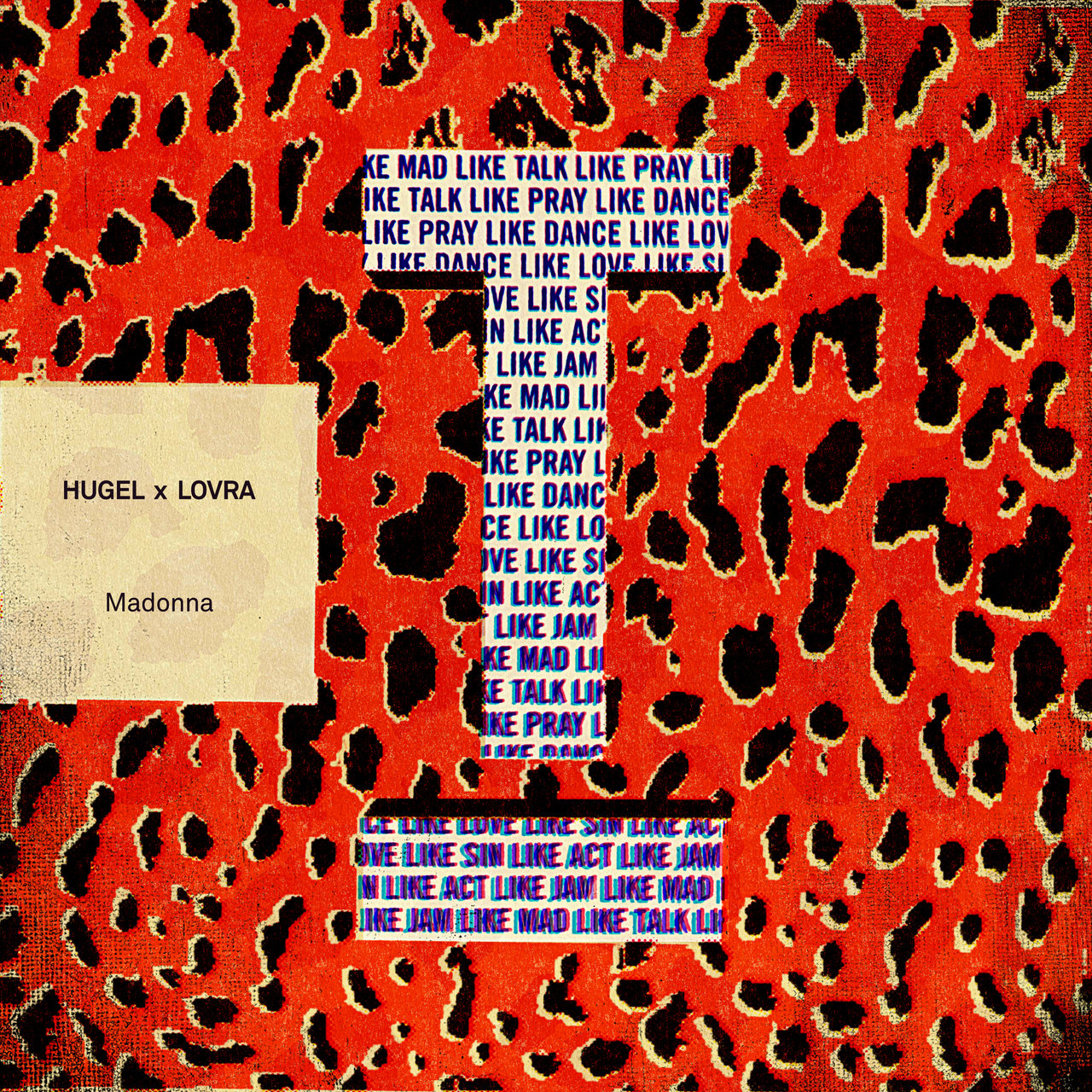HUGEL & LOVRA Madonna cover artwork