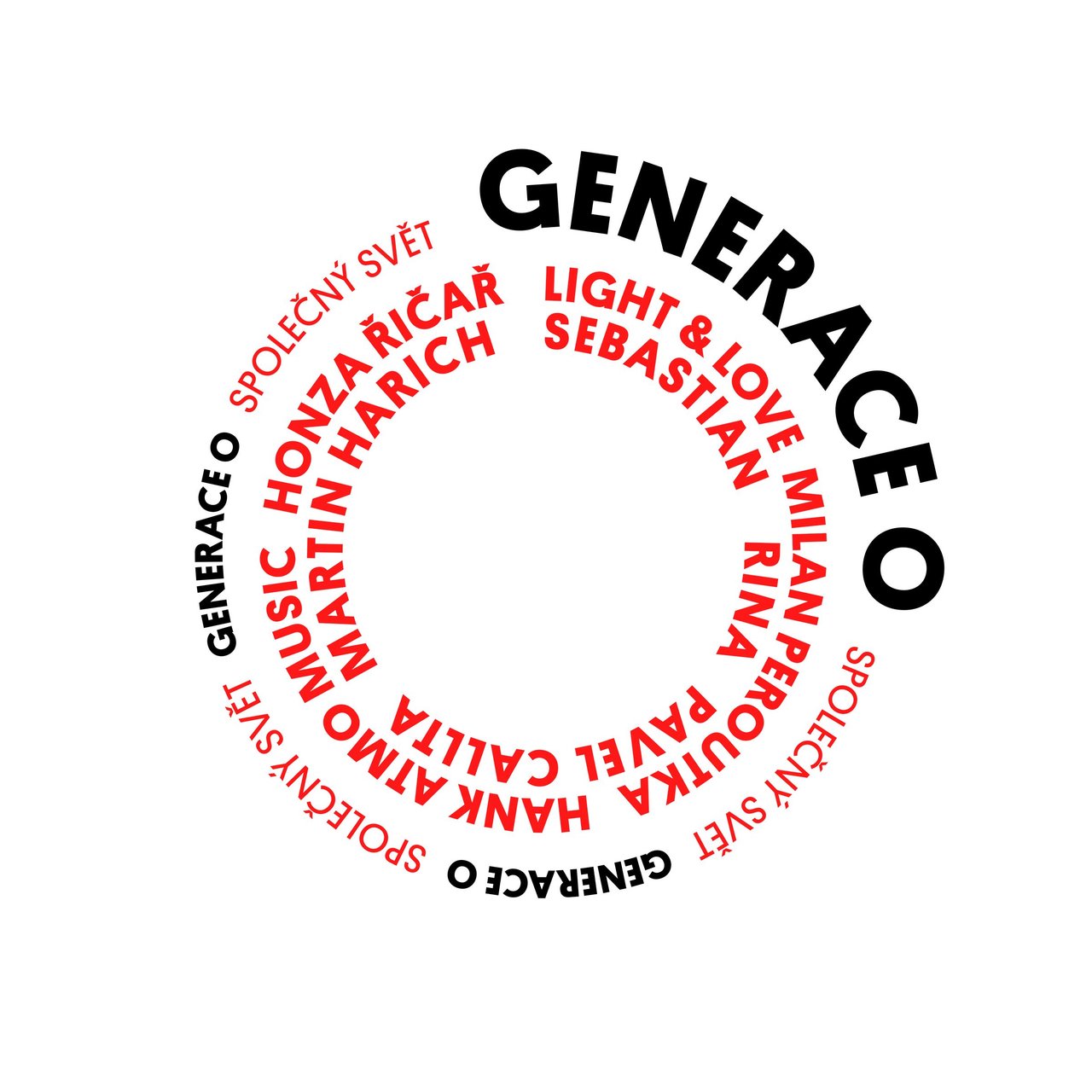 Generace O — Společný svět cover artwork