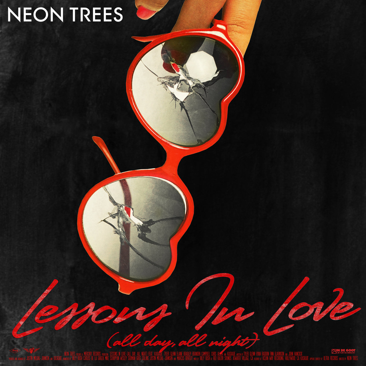 Neon Trees ft. featuring Kaskade Lessons In Love (All Day, All Night) cover artwork