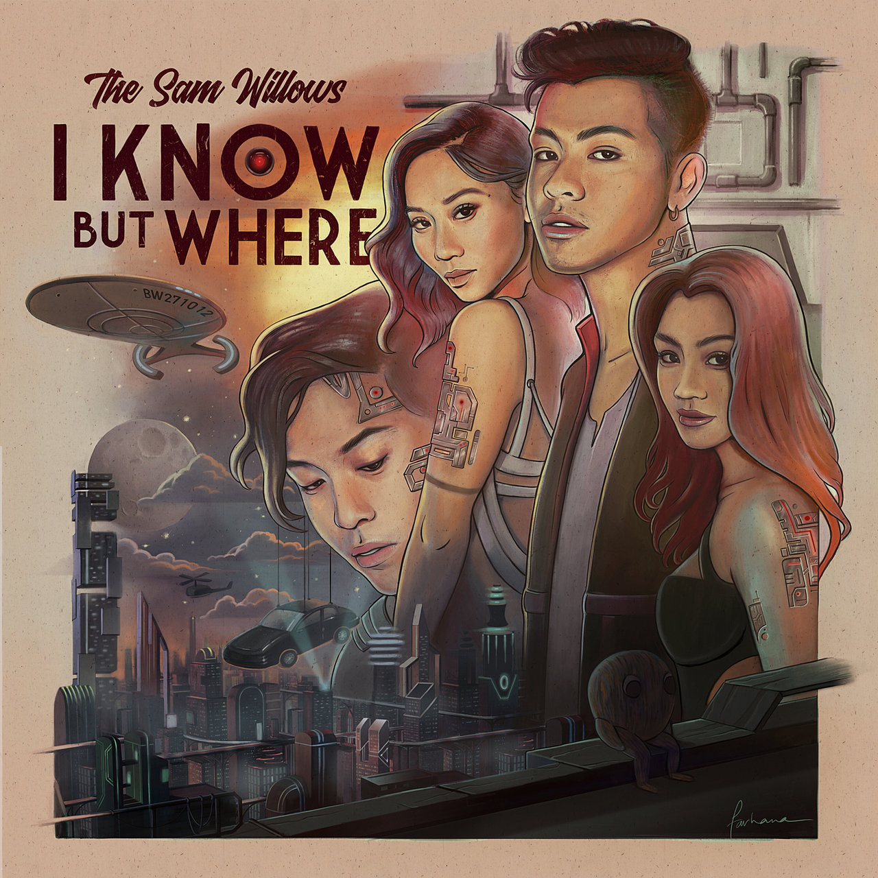 The Sam Willows I Know, But Where cover artwork