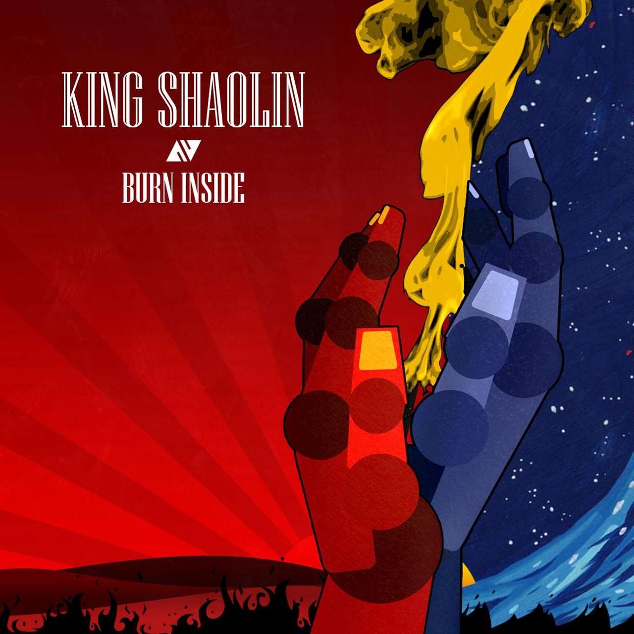 King Shaolin Burn Inside cover artwork