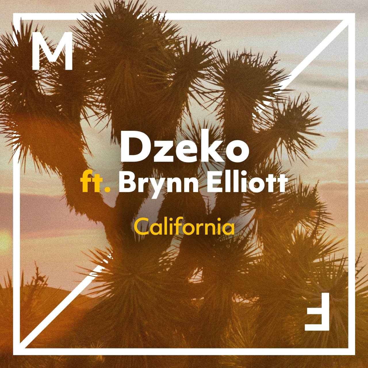 Dzeko ft. featuring Brynn Elliott California cover artwork