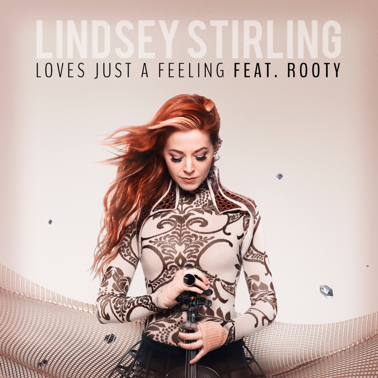 Lindsey Stirling ft. featuring Rooty Love&#039;s Just A Feeling cover artwork