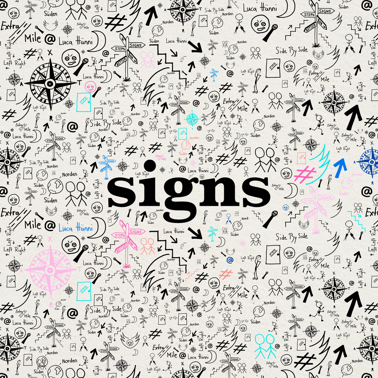 Luca Hänni — Signs cover artwork