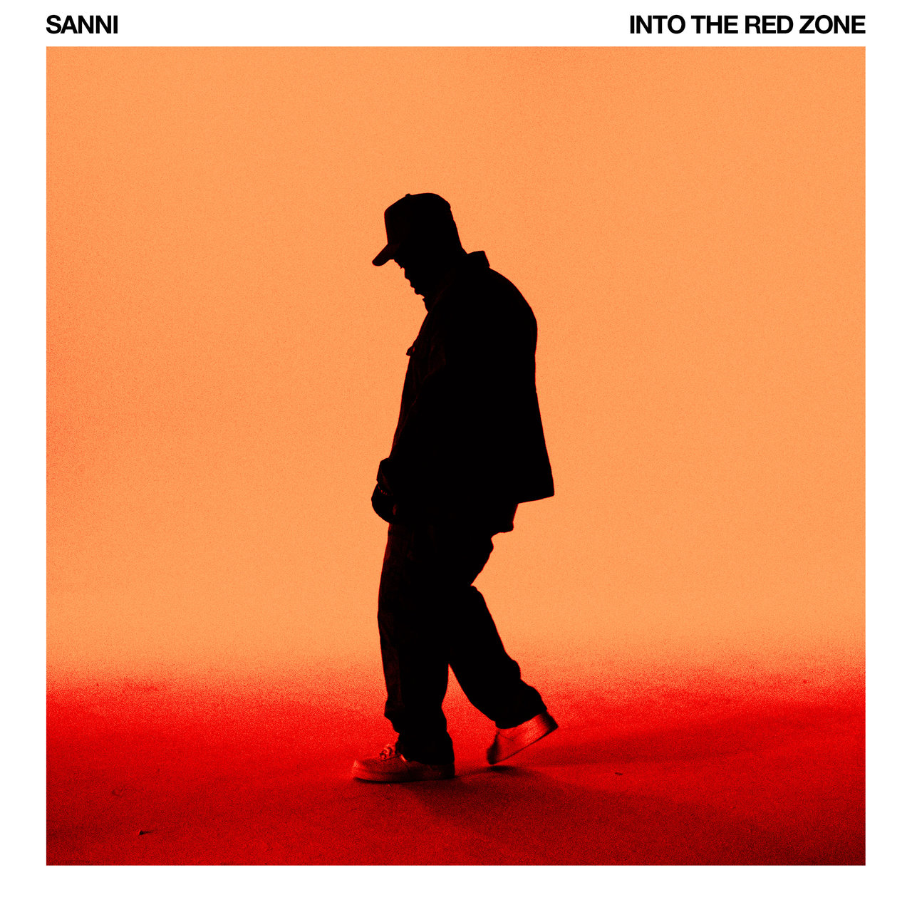 Sanni INTO THE RED ZONE cover artwork