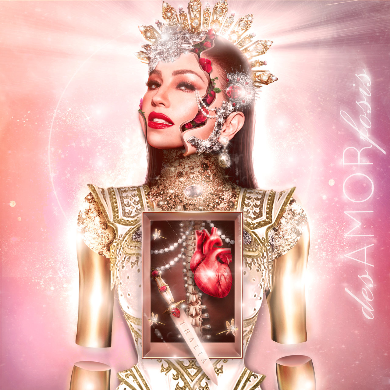 Thalía desAMORfosis cover artwork