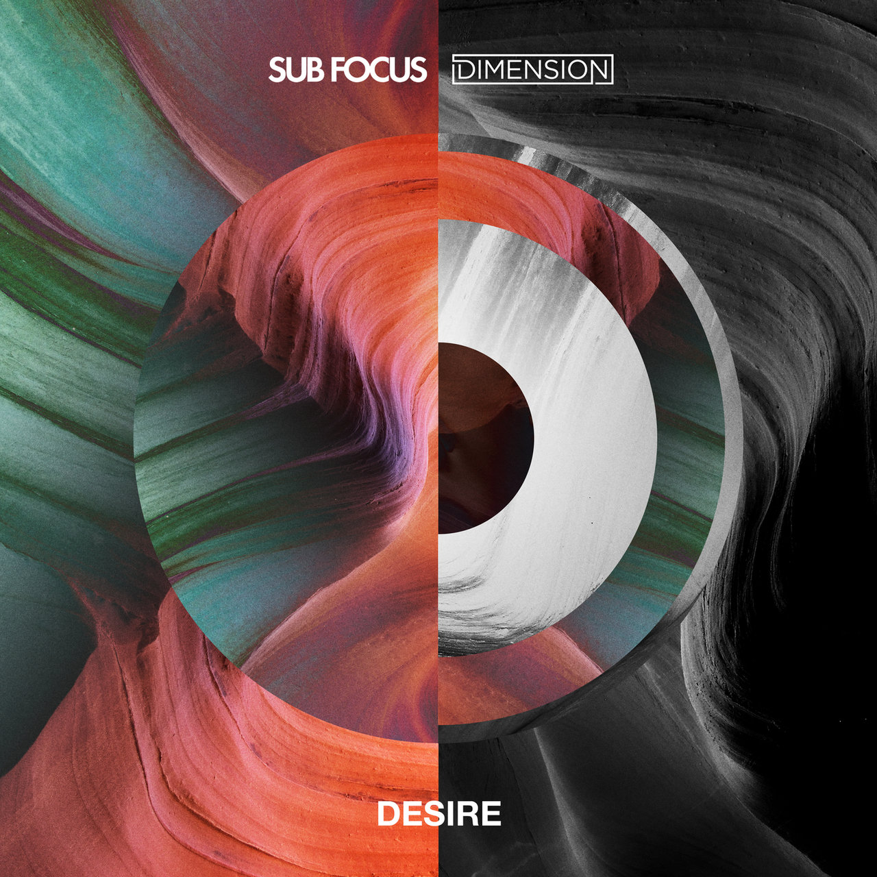 Sub Focus & Dimension — Desire cover artwork