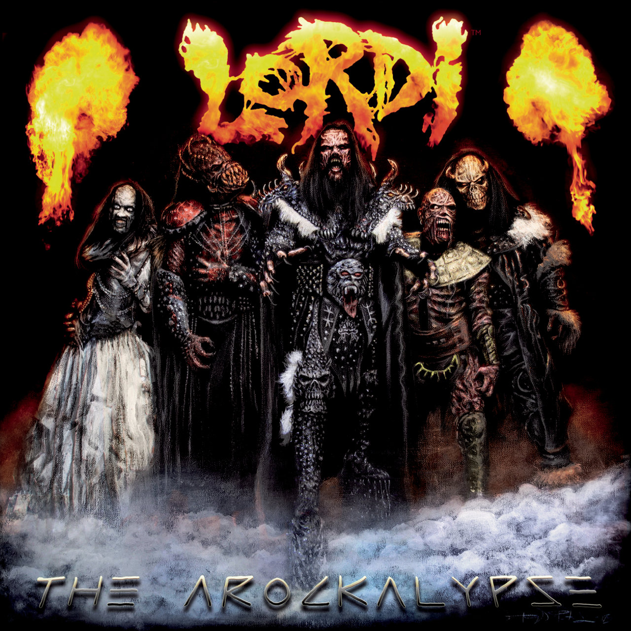 Lordi — They Only Come Out At Night cover artwork