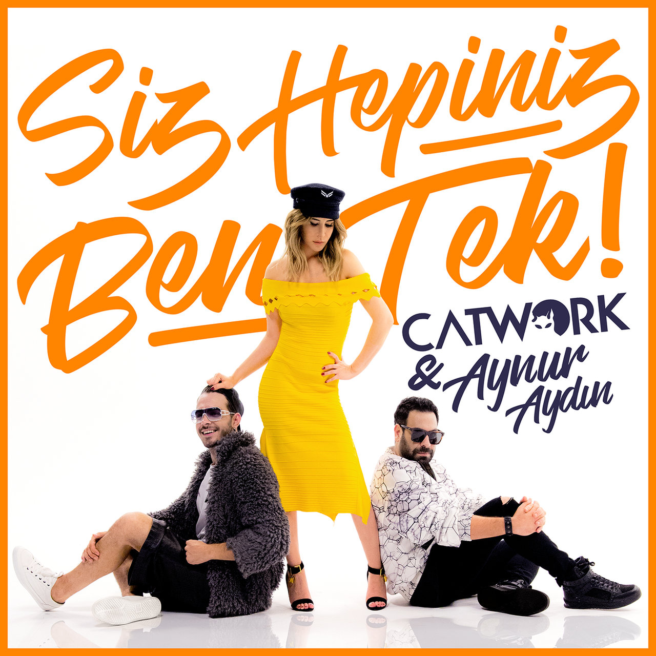 Catwork featuring Aynur Aydın — Siz Hepiniz Ben Tek cover artwork