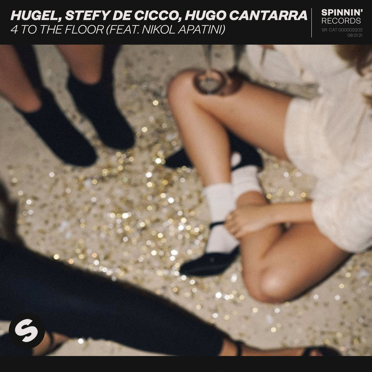 HUGEL, Stefy De Cicco, & Hugo Cantarra featuring Nikol Apatini — 4 to the Floor cover artwork
