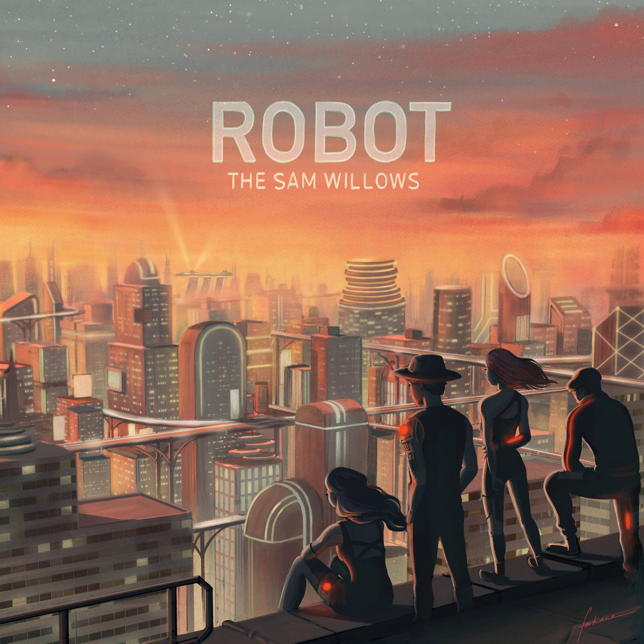 The Sam Willows Robot cover artwork