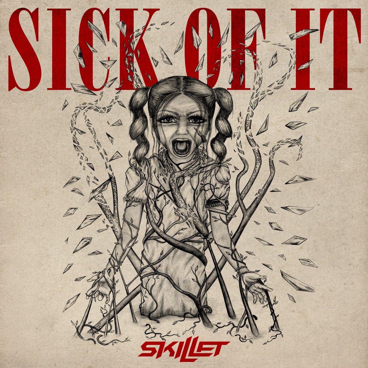 Skillet Sick Of It cover artwork