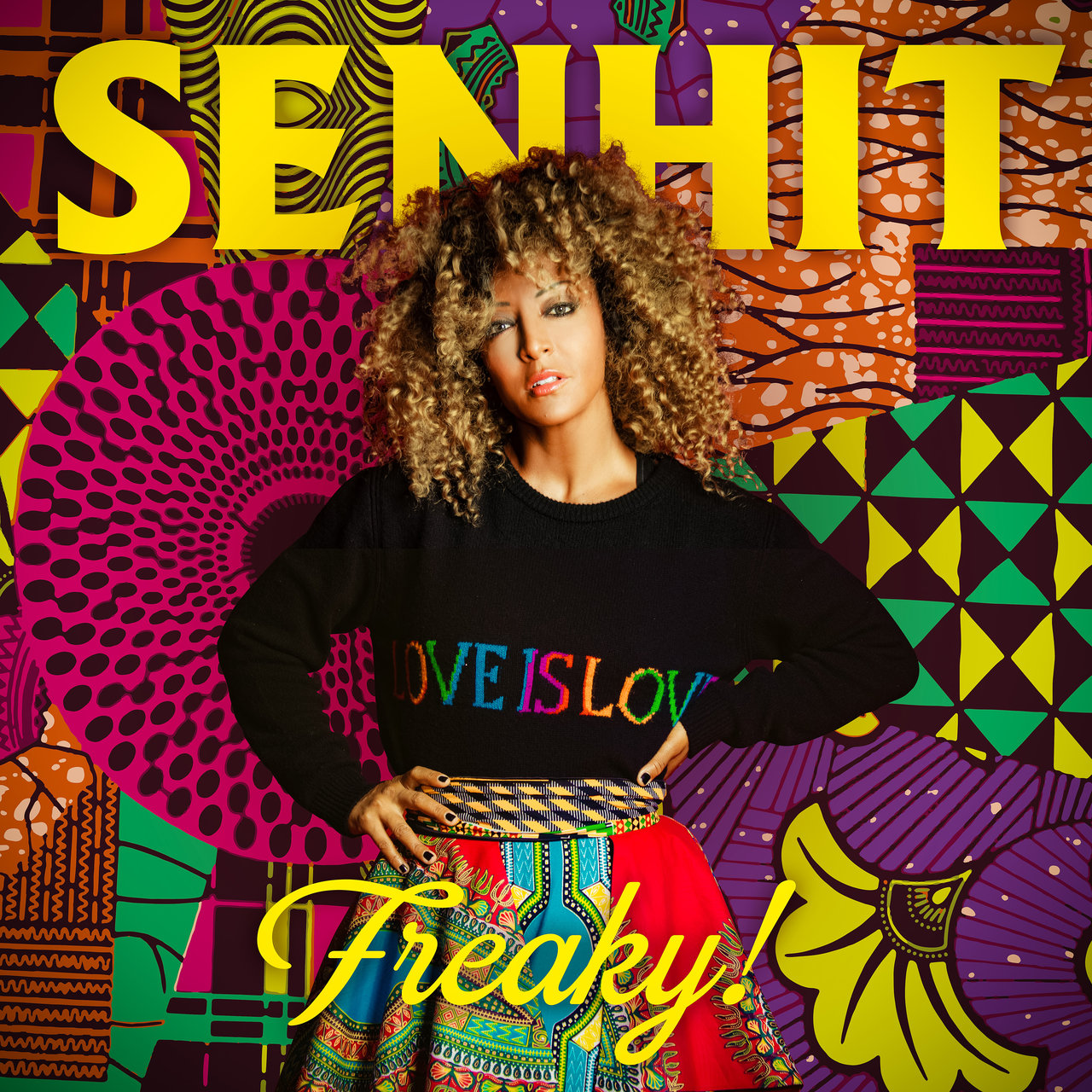 Senhit FREAKY! cover artwork