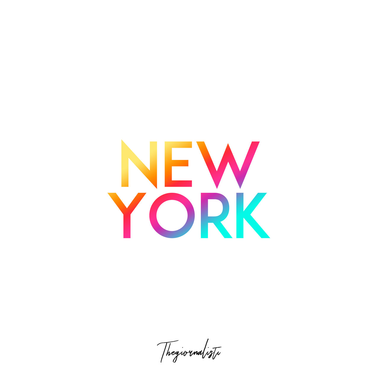 Thegiornalisti — New York cover artwork