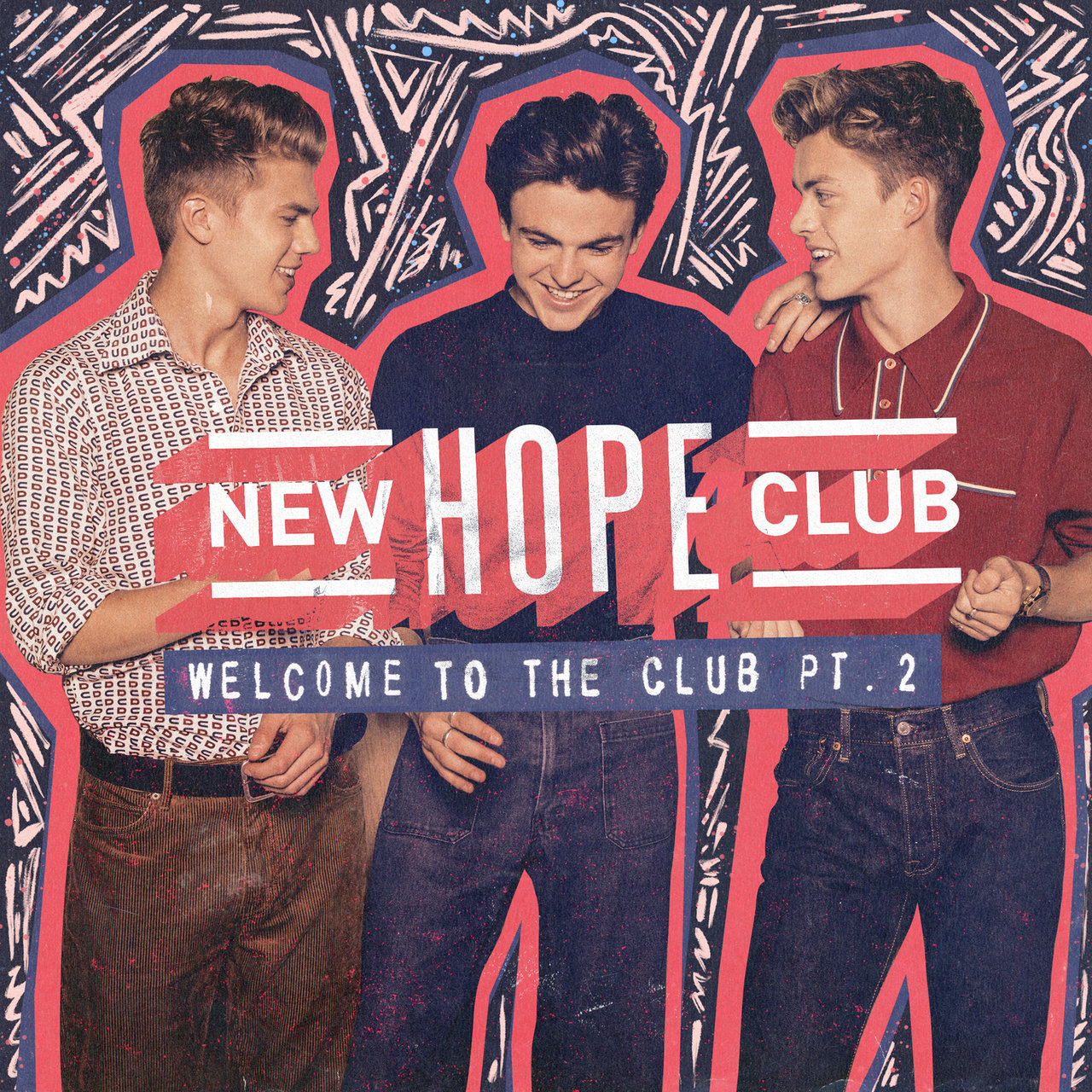 New Hope Club Welcome to the Club (Pt.2) cover artwork