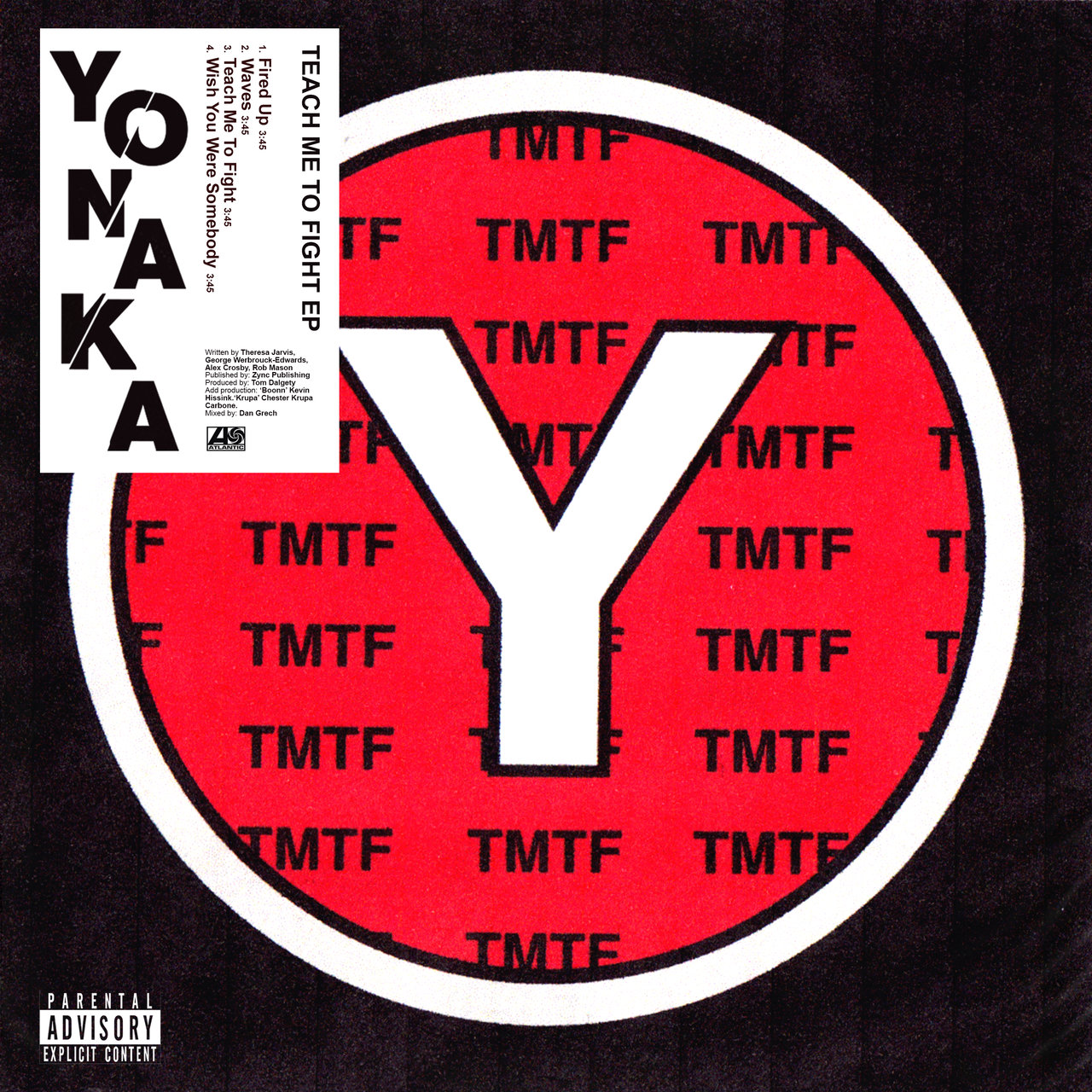 YONAKA Teach Me To Fight cover artwork