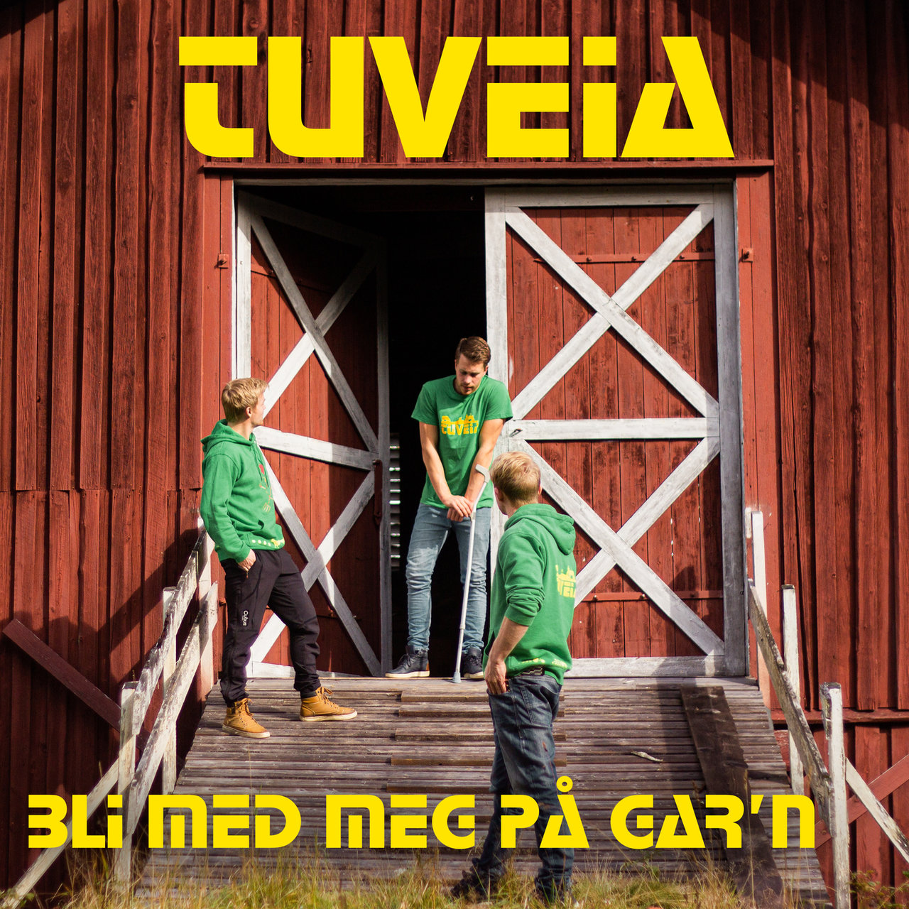 TuVeia — Bli med meg på gar&#039;n cover artwork