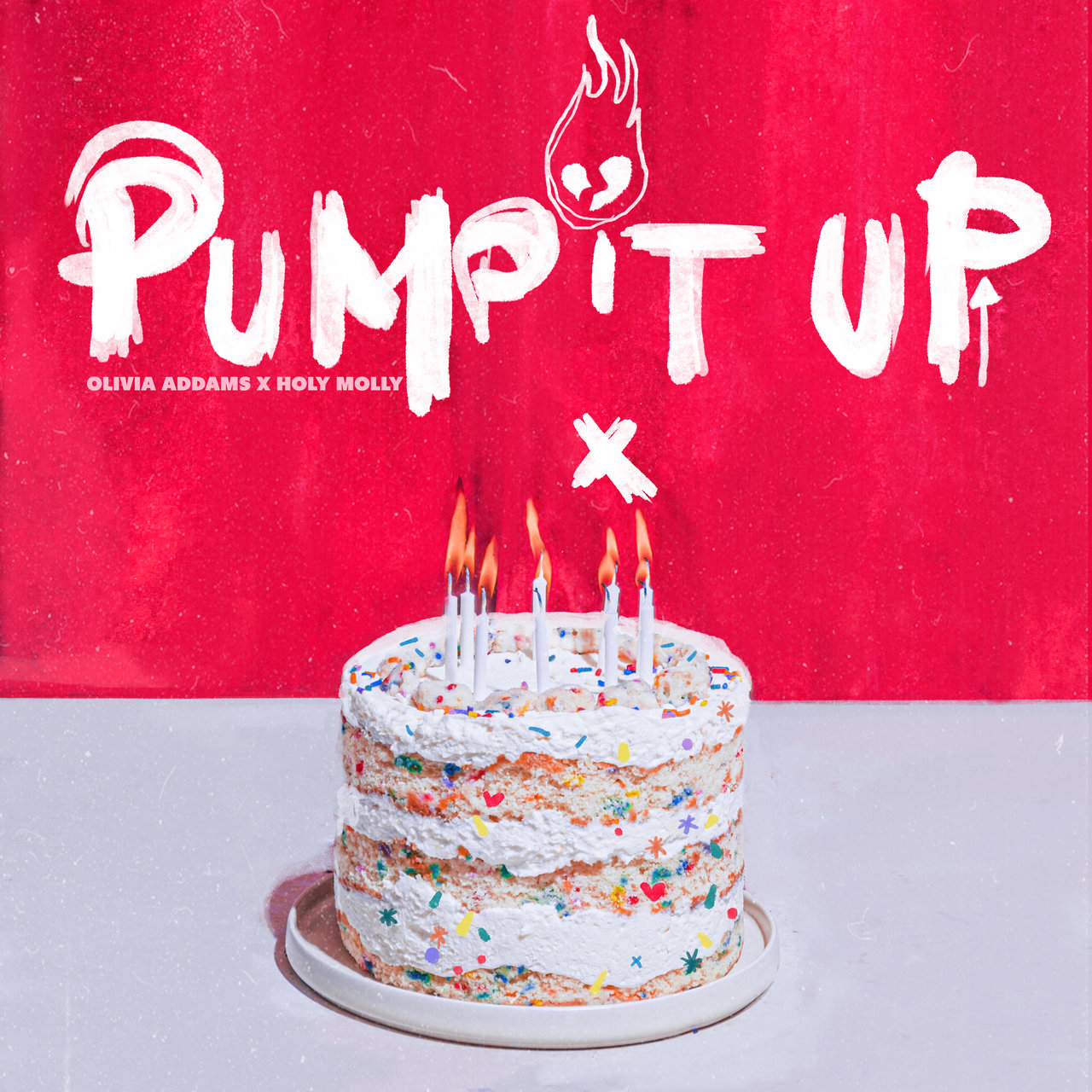 Olivia Addams & Holy Molly — Pump It Up cover artwork