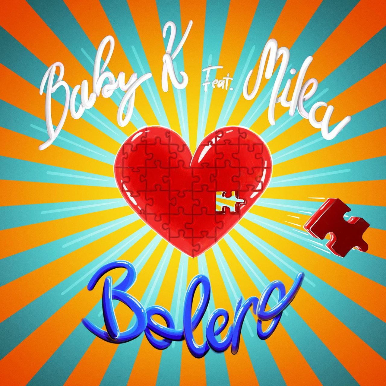 Baby K ft. featuring MIKA Bolero cover artwork