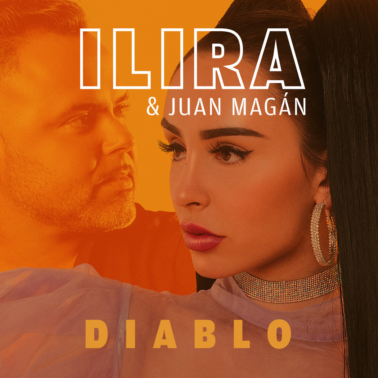 ILIRA & Juan Magán — DIABLO cover artwork