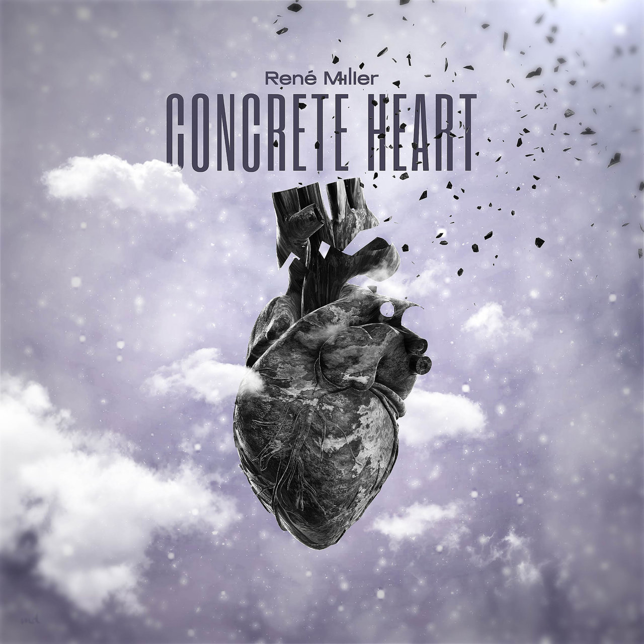 René Miller — Concrete Heart cover artwork