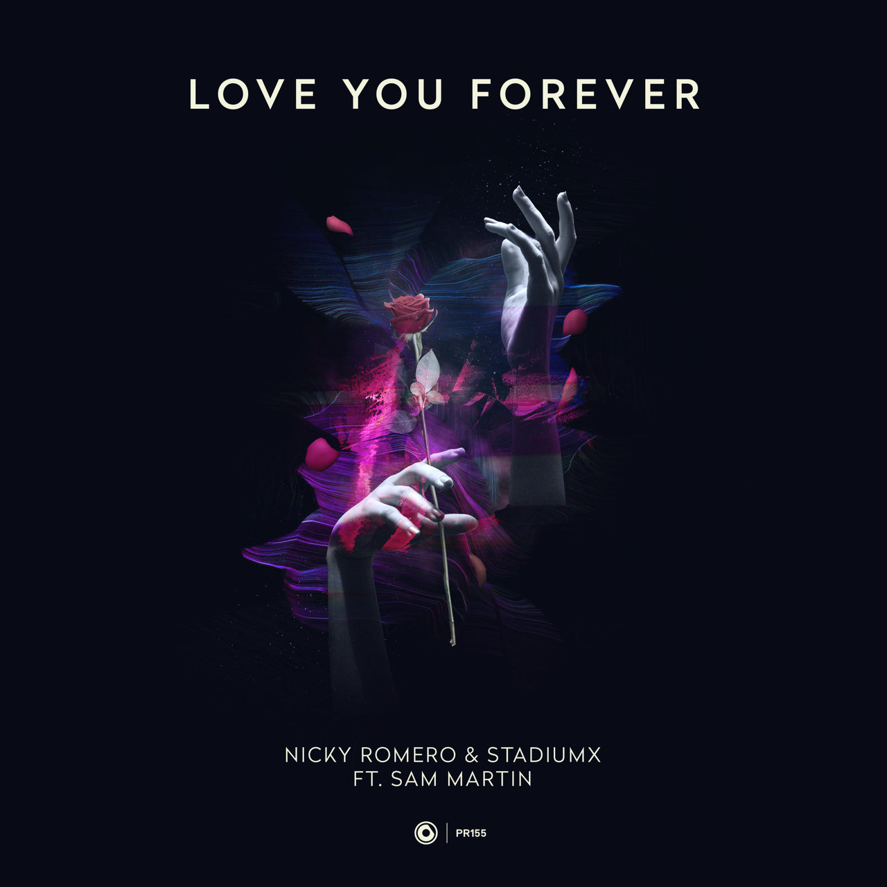 Nicky Romero & Stadiumx ft. featuring Sam Martin Love You Forever cover artwork