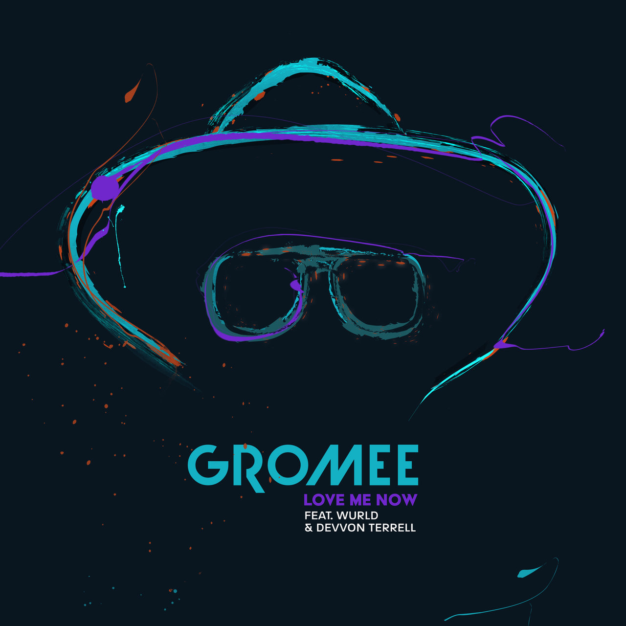 Gromee featuring WurlD & Devvon Terrell — Love Me Now cover artwork