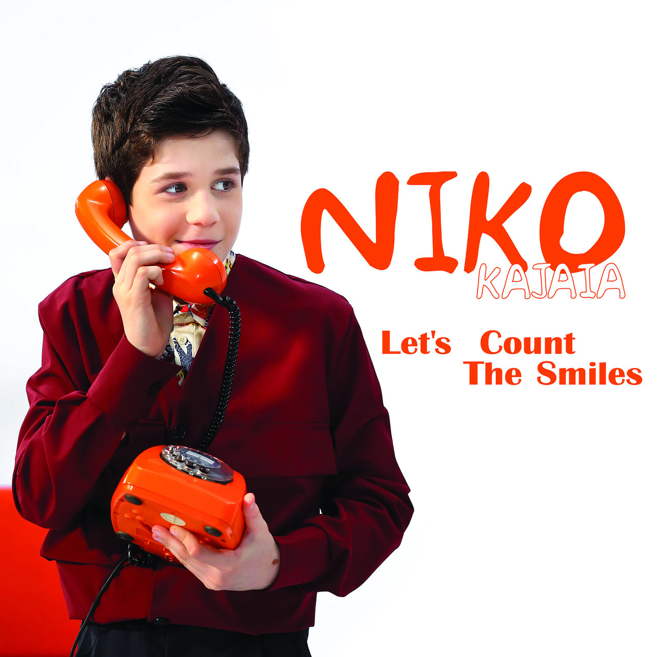 Niko Kajaia Let&#039;s Count The Smiles cover artwork