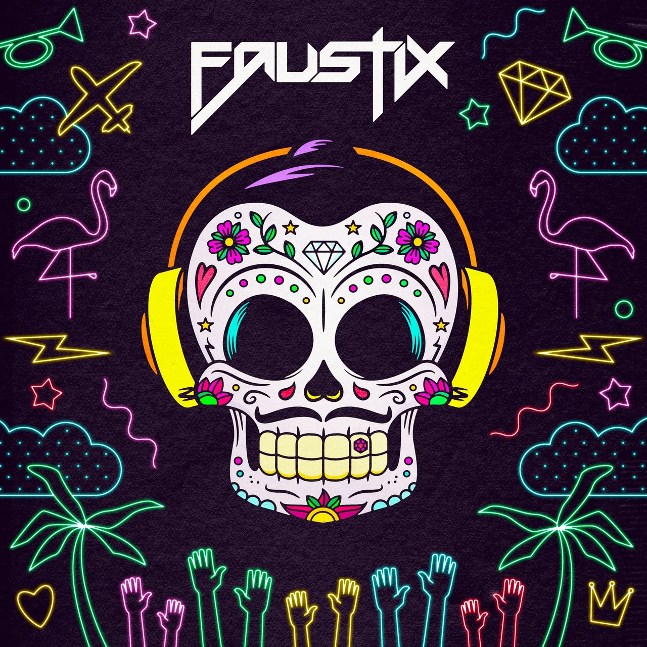 Faustix featuring Alexander Oscar — Somebody New cover artwork