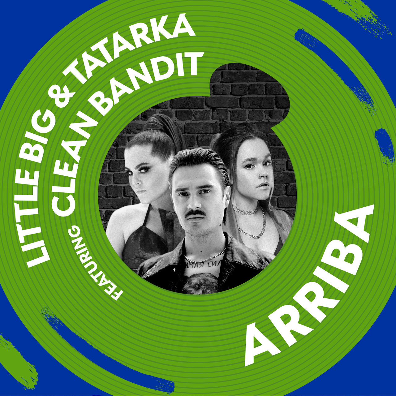 Little Big & Tatarka ft. featuring Clean Bandit Arriba cover artwork