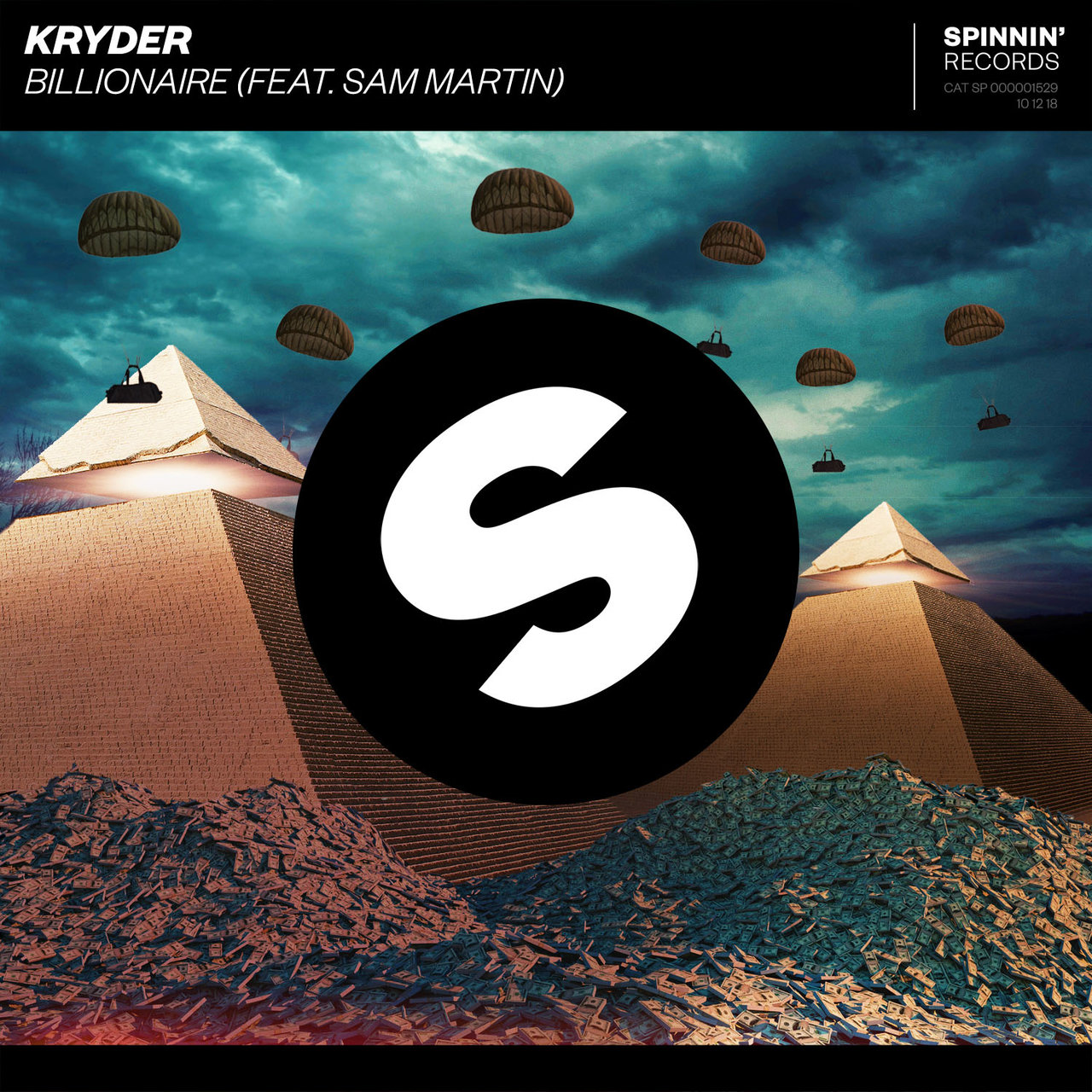 Kryder featuring Sam Martin — Billionaire cover artwork