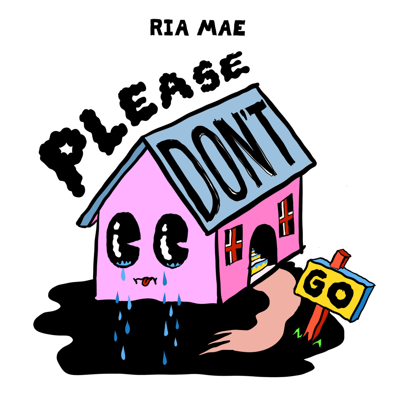 Ria Mae — Please Don&#039;t Go cover artwork