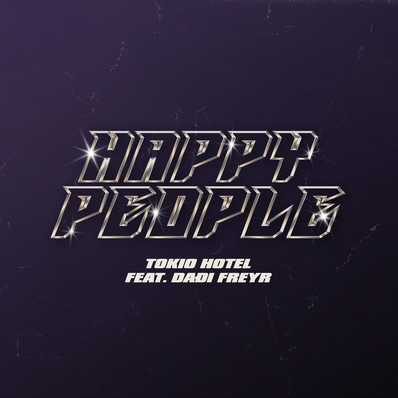 Tokio Hotel featuring Daði Freyr — Happy People cover artwork
