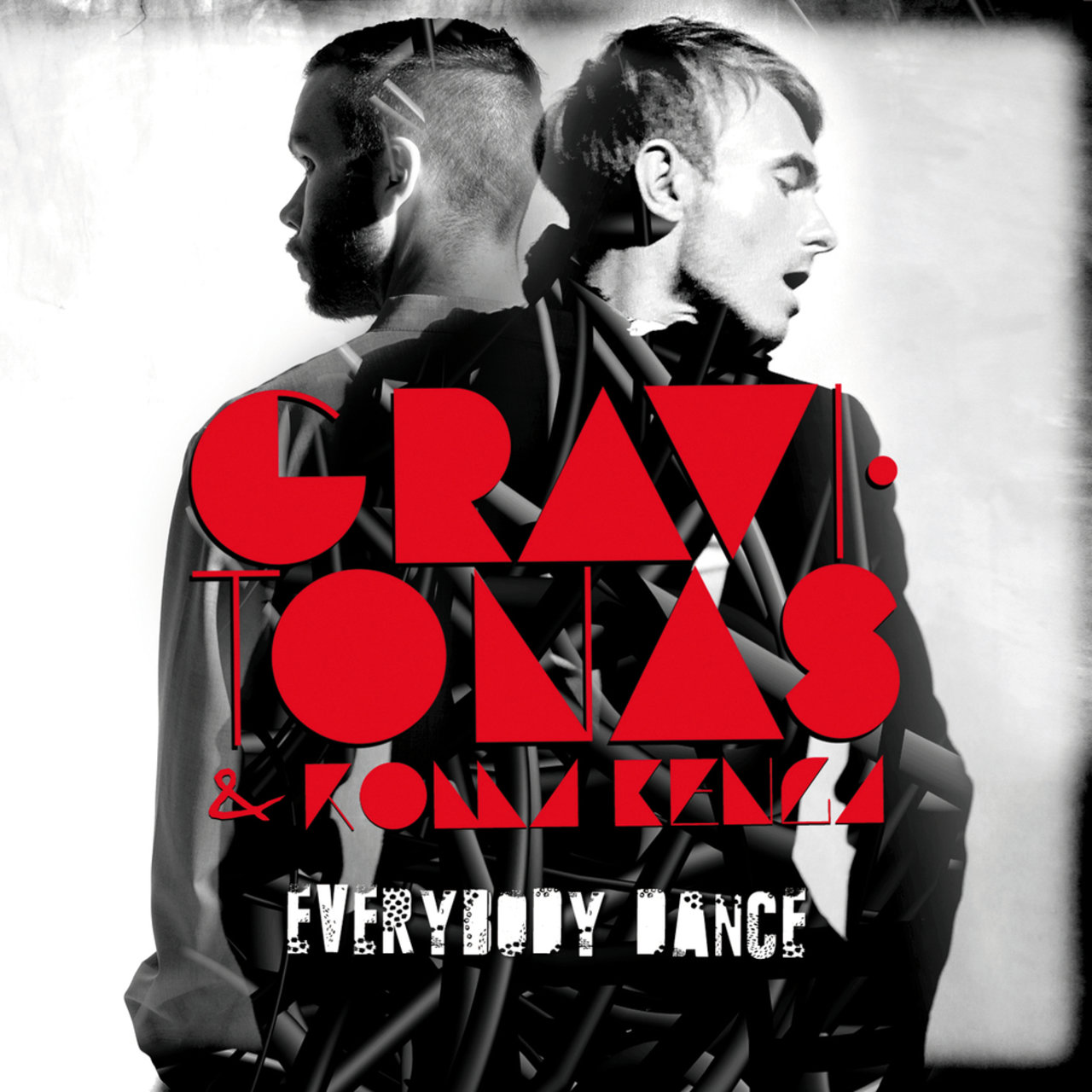 Gravitonas & ROMA KENGA Everybody Dance cover artwork