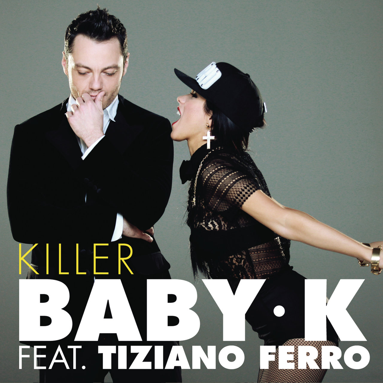 Baby K featuring Tiziano Ferro — Killer cover artwork
