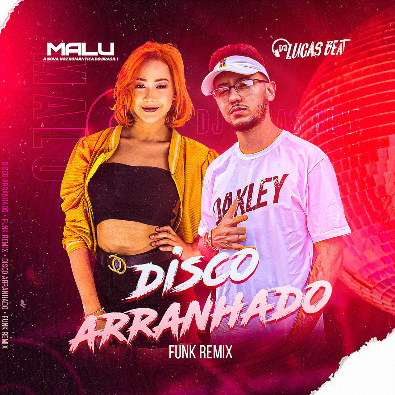 Malu & DJ Lucas Beat — Disco Arranhado (Funk Remix) cover artwork