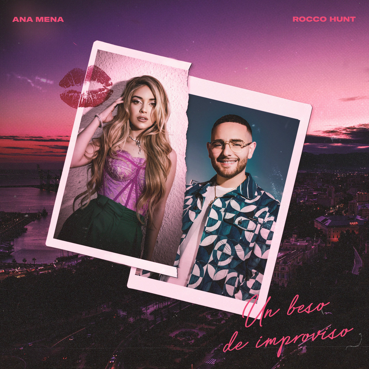 Ana Mena & Rocco Hunt — Un beso de improviso cover artwork