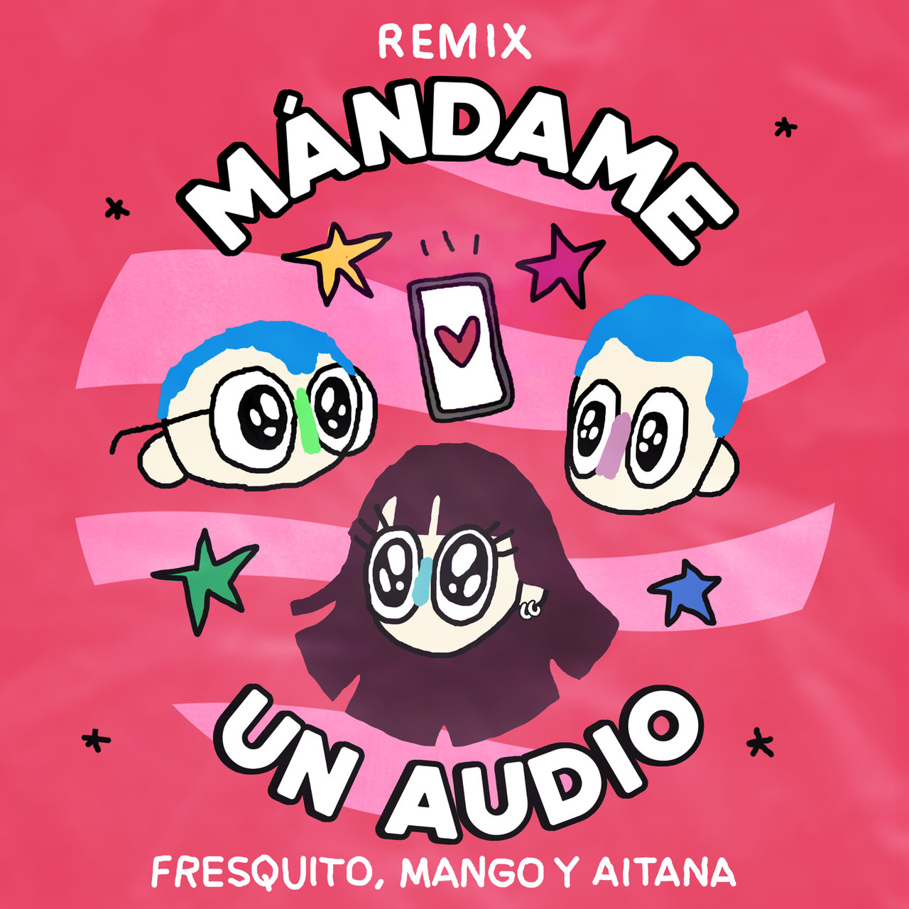 Fresquito, Mango, & Aitana — Mándame Un Audio (Remix) cover artwork