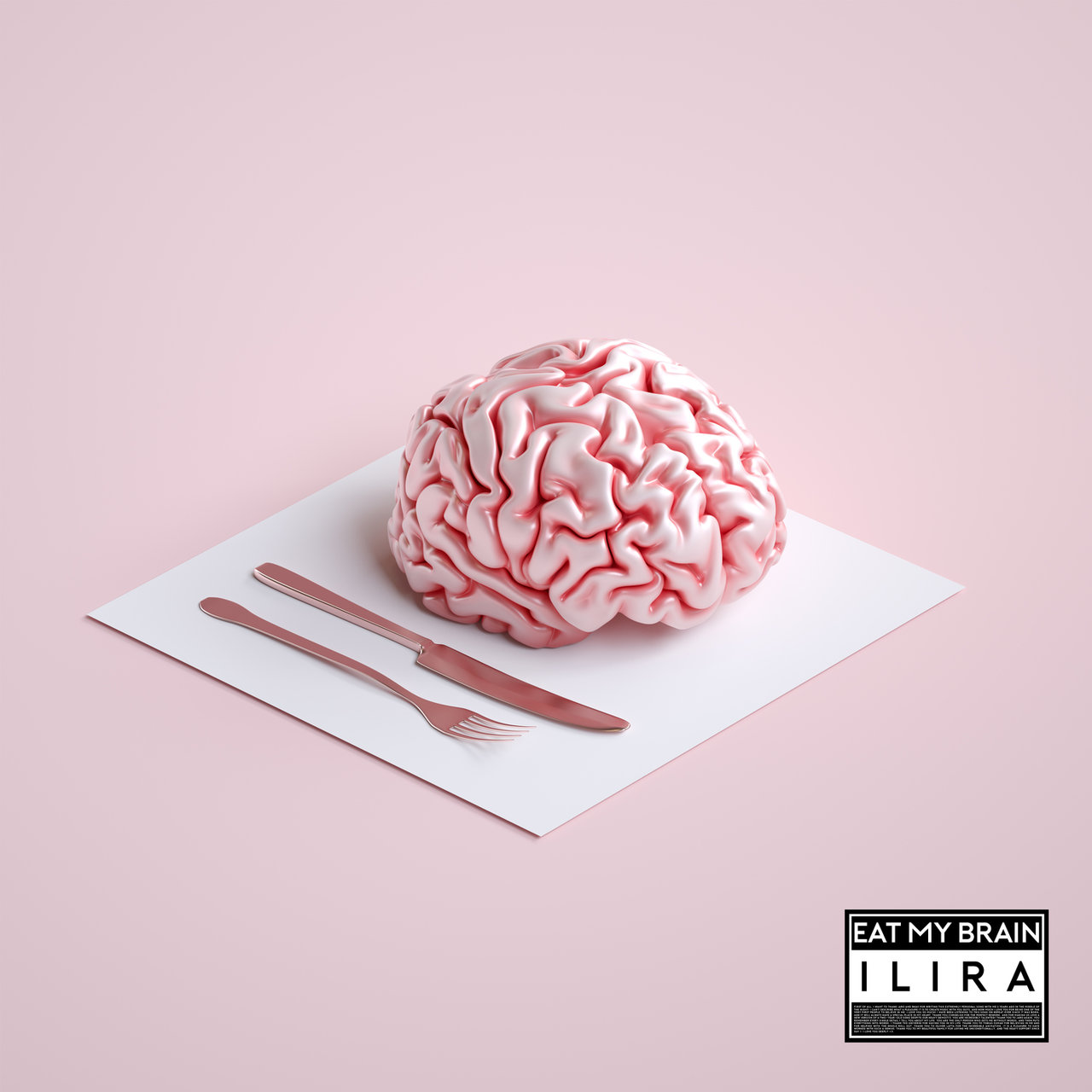ILIRA — EAT MY BRAIN cover artwork