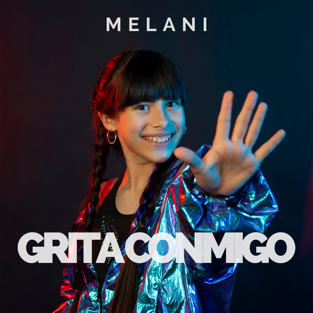 Melani Grita Conmigo cover artwork