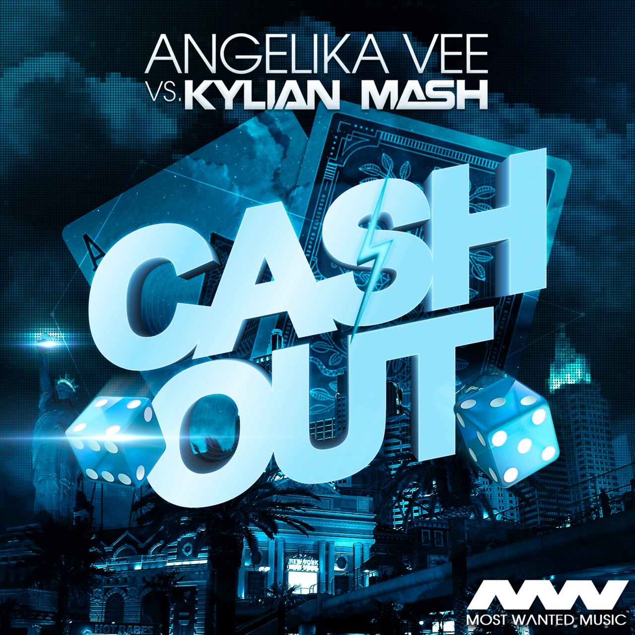 Angelika Vee featuring Kylian Mash — Cash Out cover artwork