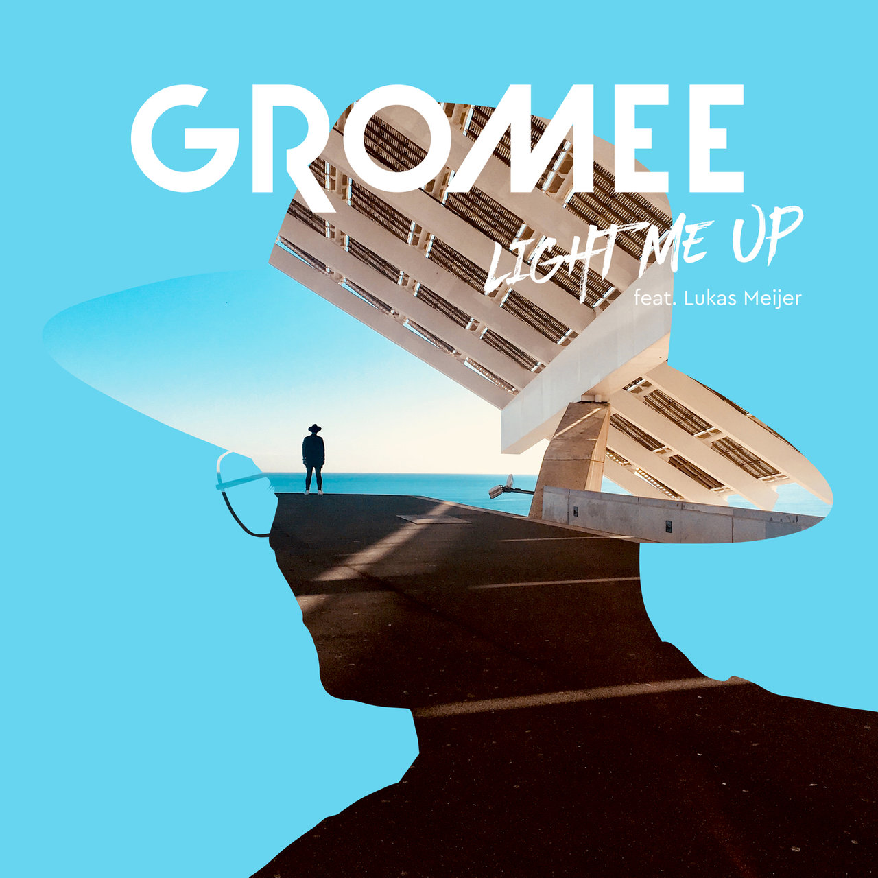 Gromee featuring Lukas Meijer — Light Me Up cover artwork