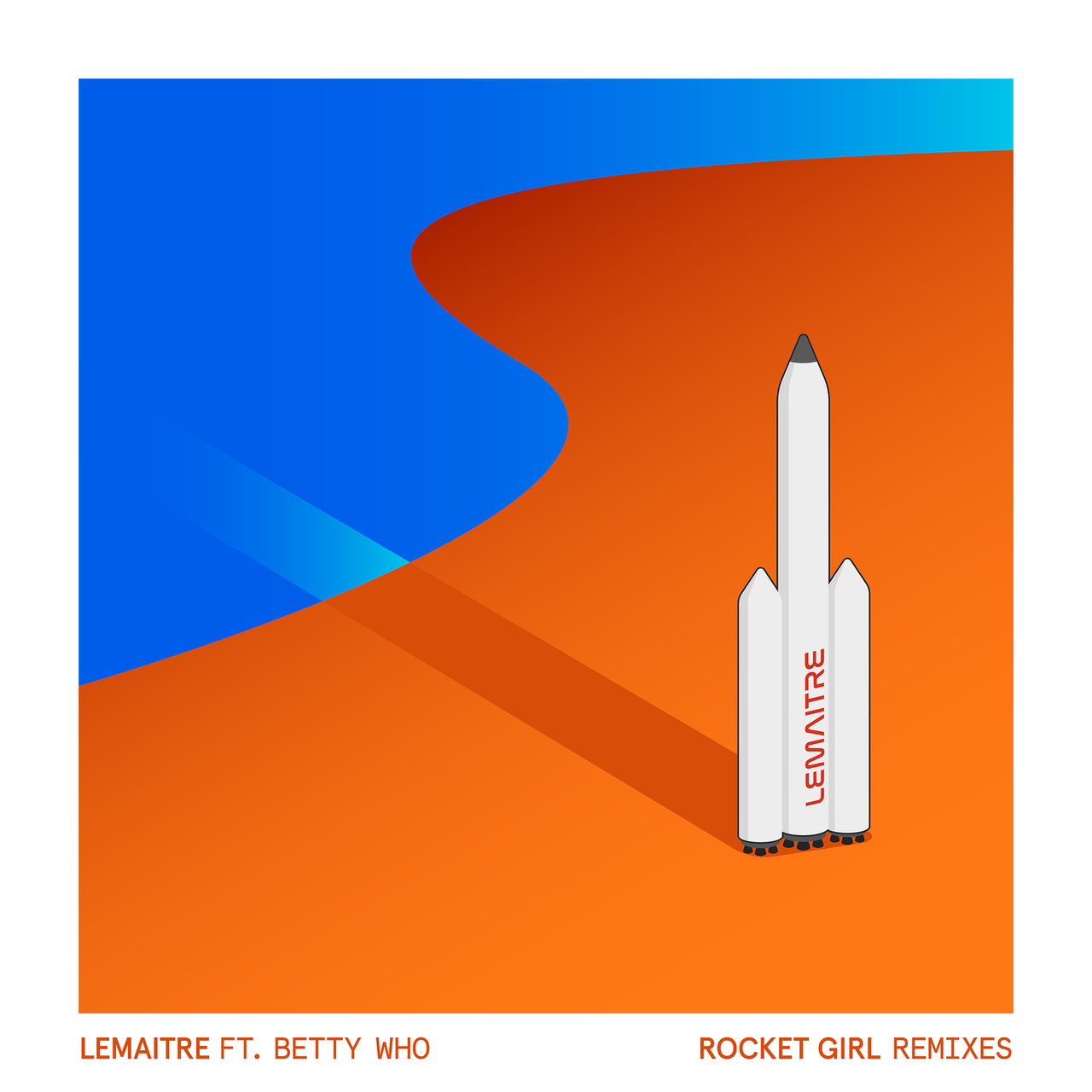 Lemaitre featuring Betty Who — Rocket Girl (RAC Mix) cover artwork